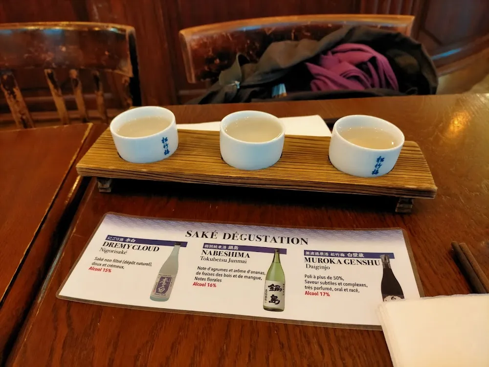 Dégustation de Saké
